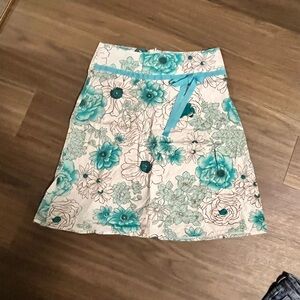 Floral Print Women's Skirt